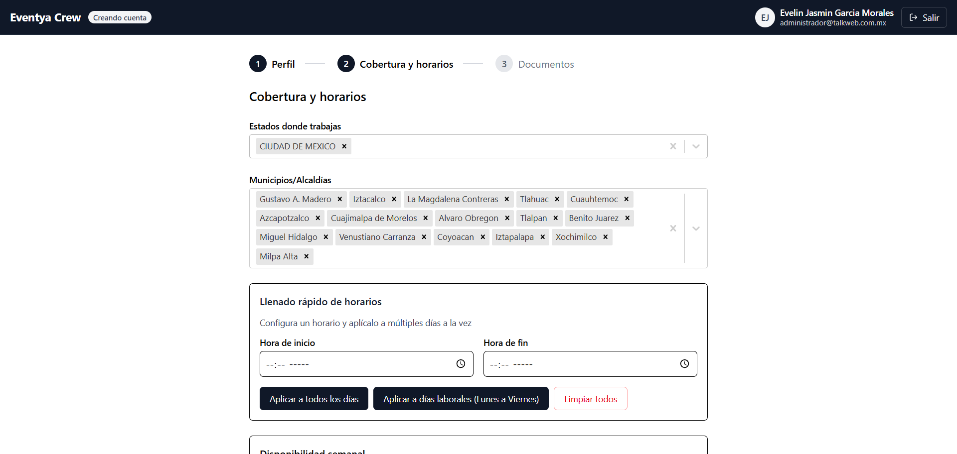 Aplicación web para colaboradores 4