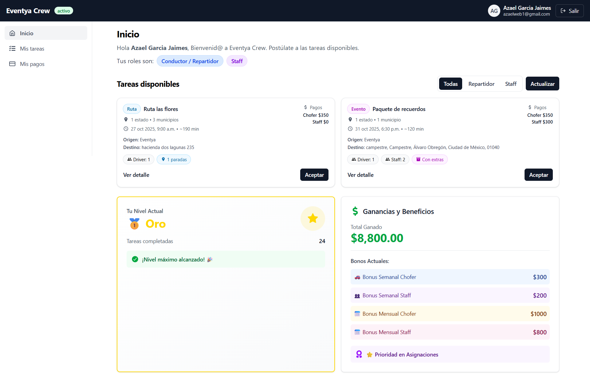 Aplicación web para colaboradores 7