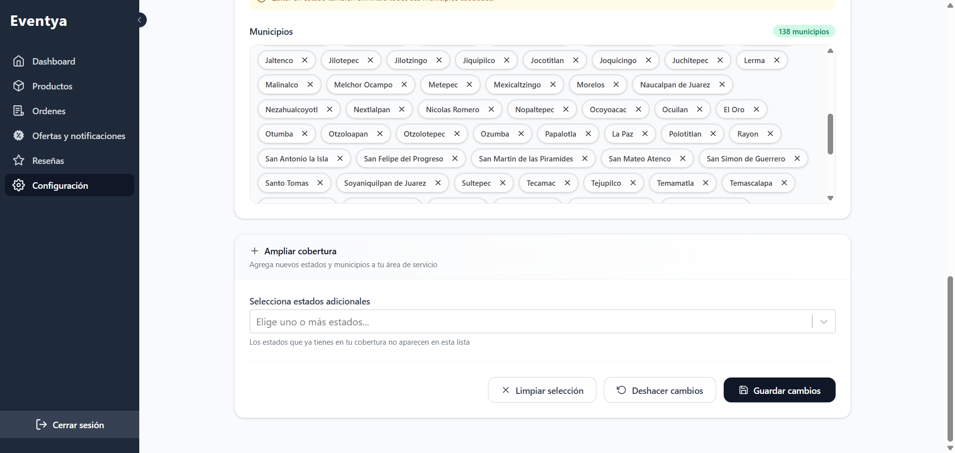 Aplicaciones web de operación 15