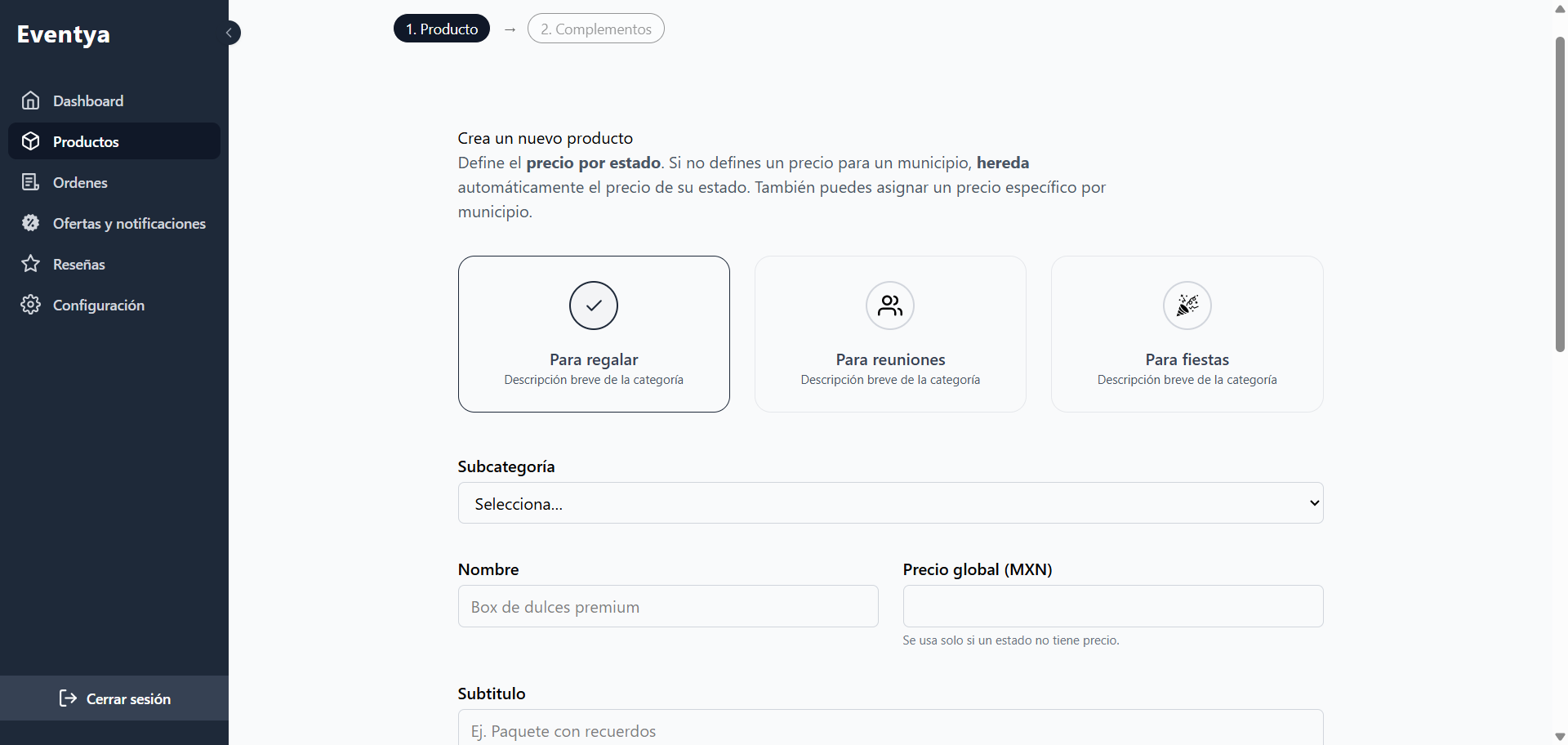 Aplicaciones web de operación 4