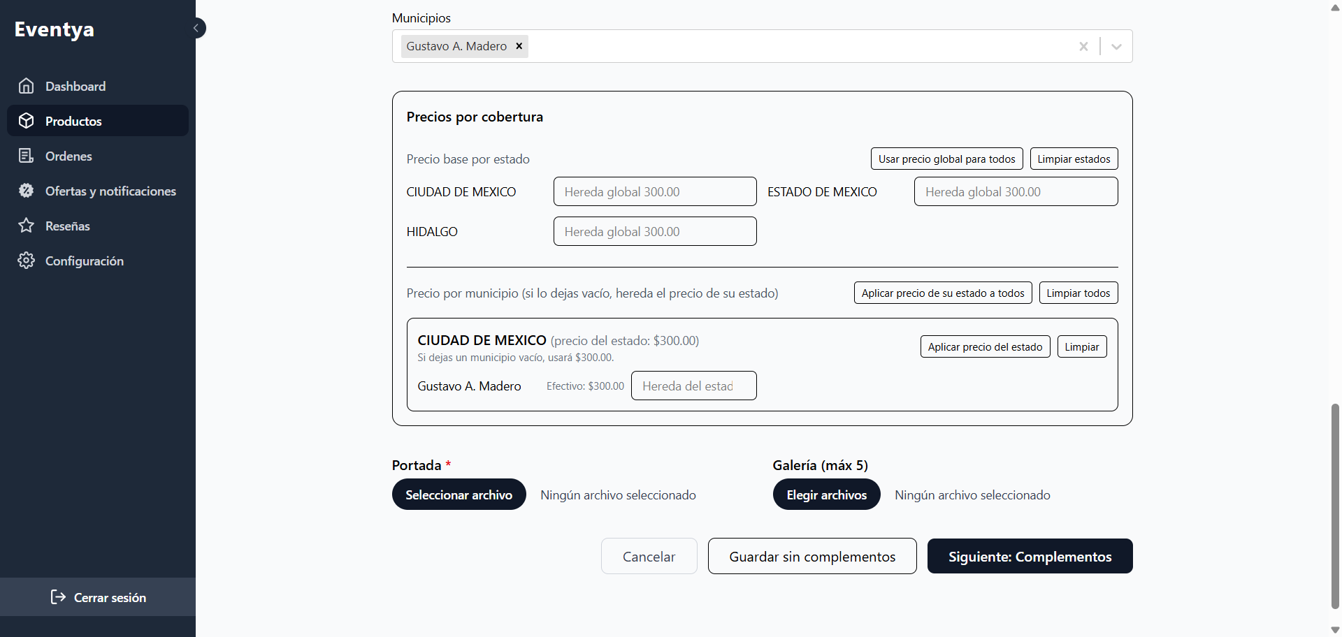 Aplicaciones web de operación 6