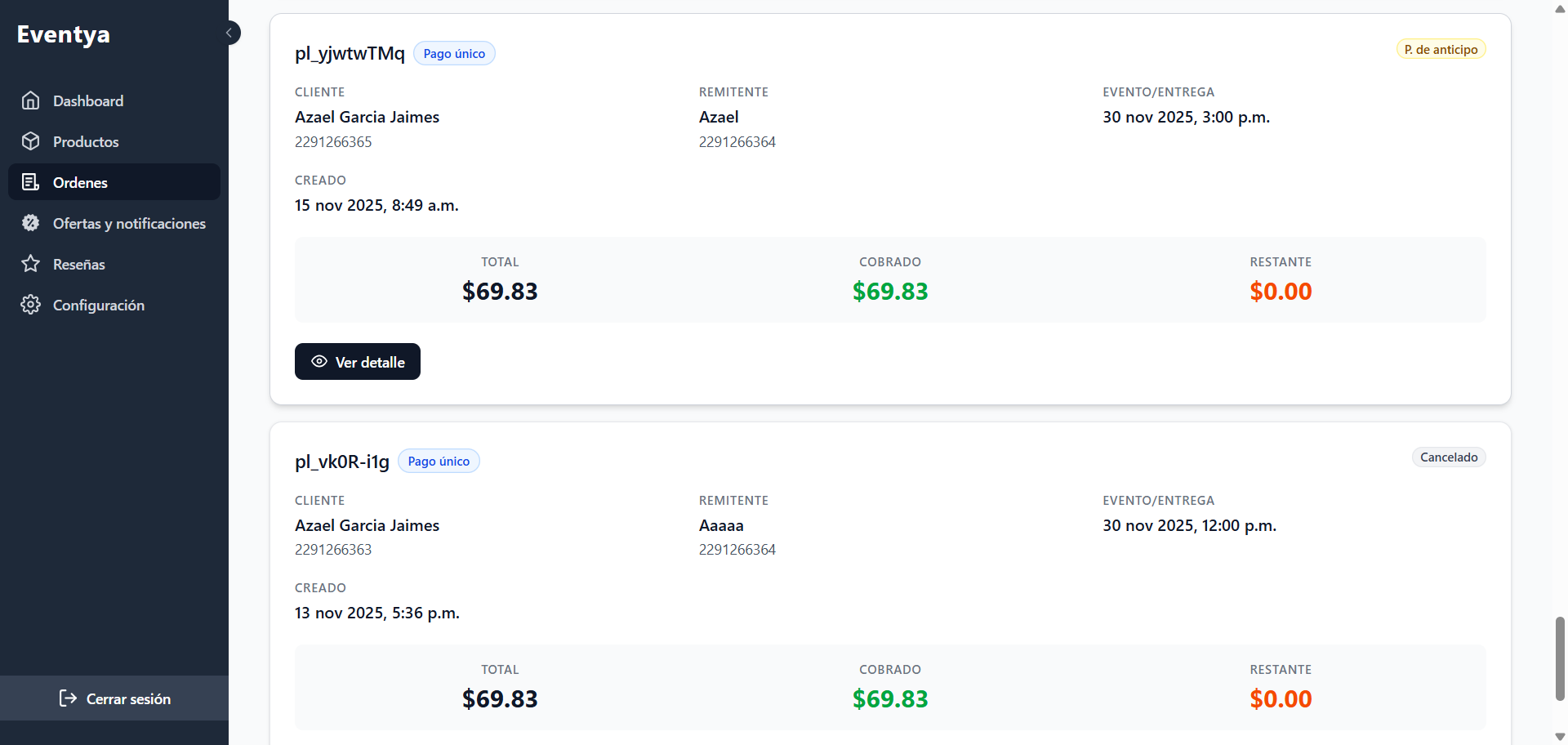 Aplicaciones web de operación 8